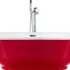 Banheira Autonoma Em Acrilico Vermelho 170 X 77 Cm Tesoro