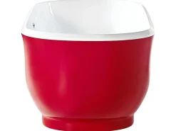 Banheira Autonoma Em Acrilico Vermelho 170 X 77 Cm Tesoro