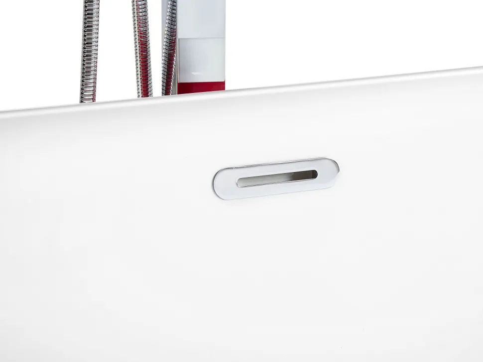 Banheira Autonoma Em Acrilico Vermelho 170 X 77 Cm Tesoro