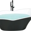 Banheira Autonoma Em Acrilico Preto 170 X 80 Cm Dulcina