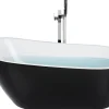 Banheira Autonoma Em Acrilico Preto 170 X 78 Cm Solarte