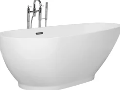 Banheira Autonoma Em Acrilico Branco 173 X 82 Cm Guiana