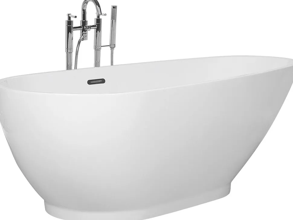 Banheira Autonoma Em Acrilico Branco 173 X 82 Cm Guiana