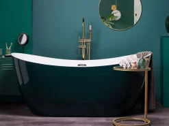 Banheira Autonoma Em Acrilico Verde 170 X 77 Cm Antigua