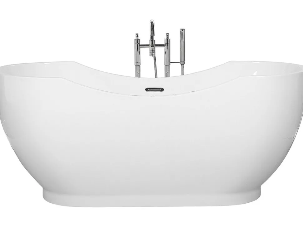 Banheira Autonoma Em Acrilico Branco 170 X 77 Cm Bayley