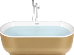 Banheira Autonoma Em Acrilico Dourado 170 X 80 Cm Pinel