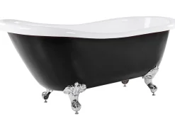 Banheira Autonoma Em Acrilico Preto 153 X 77 Cm Cayman