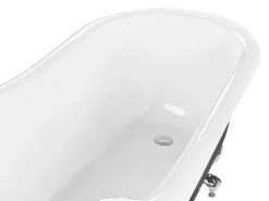 Banheira Autonoma Em Acrilico Preto 153 X 77 Cm Cayman