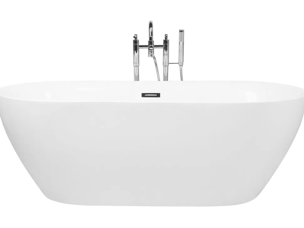 Banheira Autonoma Em Acrilico Branco 180 X 80 Cm Carrera
