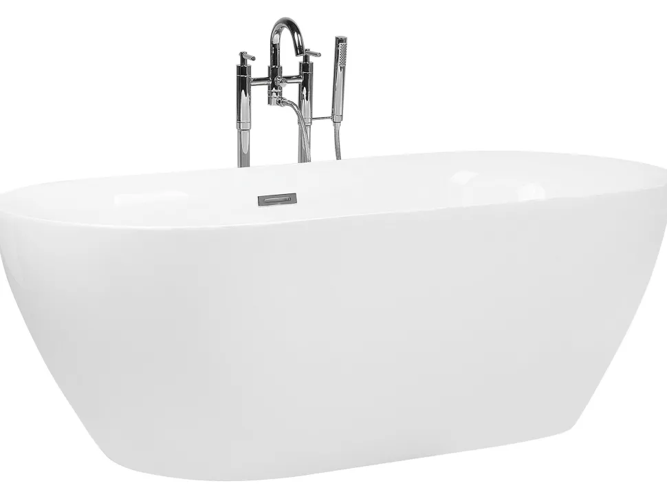 Banheira Autonoma Em Acrilico Branco 180 X 80 Cm Carrera