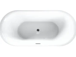 Banheira Autonoma Em Acrilico Branco 180 X 80 Cm Carrera