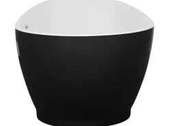 Banheira Autonoma Em Acrilico Preto E Branco Guiana