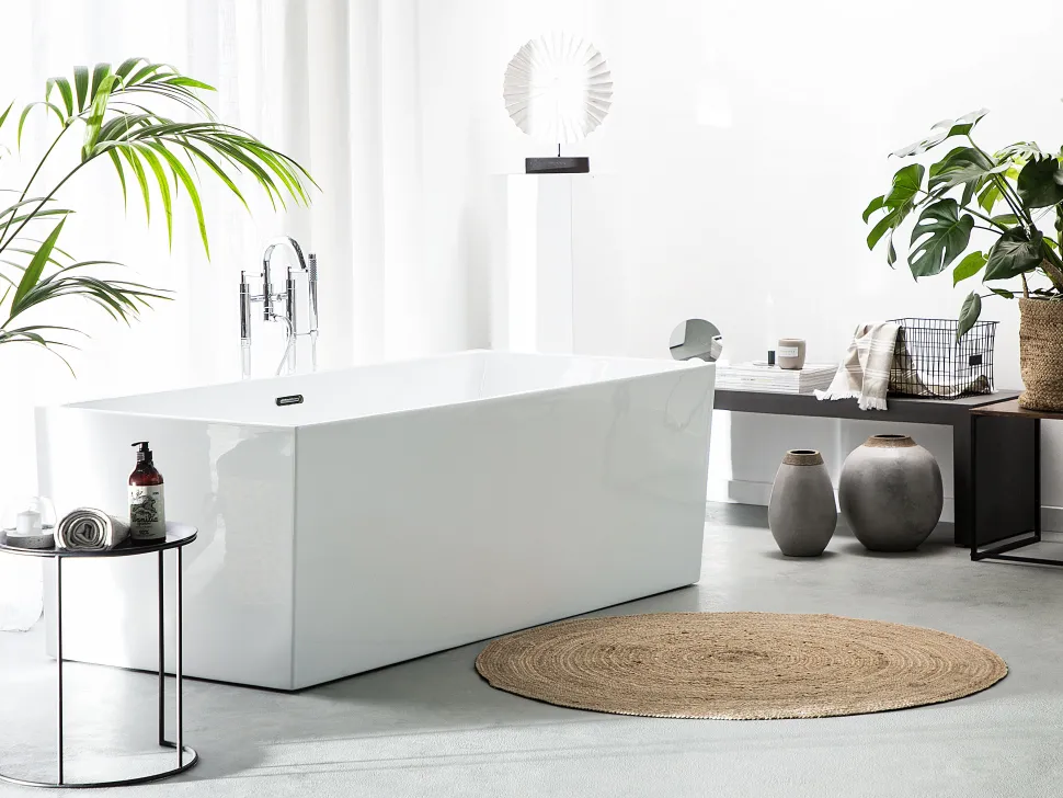 Banheira Autonoma Em Acrilico Branco 170 X 81 Rios