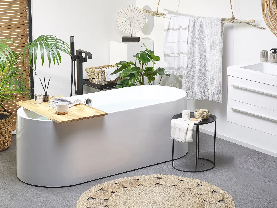Banheira Autonoma Em Acrilico Branco 170 X 75 Cm Catalina