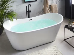 Banheira Autonoma Em Acrilico Branco 180 X 78 Cm Antigua