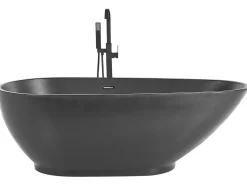 Banheira Autonoma Em Acrilico Preto 173 X 82 Cm Guiana