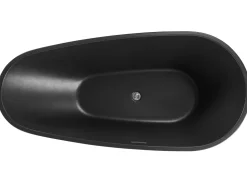 Banheira Autonoma Em Acrilico Preto 173 X 82 Cm Guiana