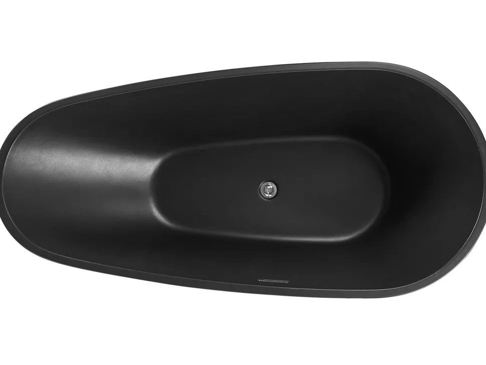 Banheira Autonoma Em Acrilico Preto 173 X 82 Cm Guiana