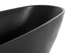 Banheira Autonoma Em Acrilico Preto 173 X 82 Cm Guiana