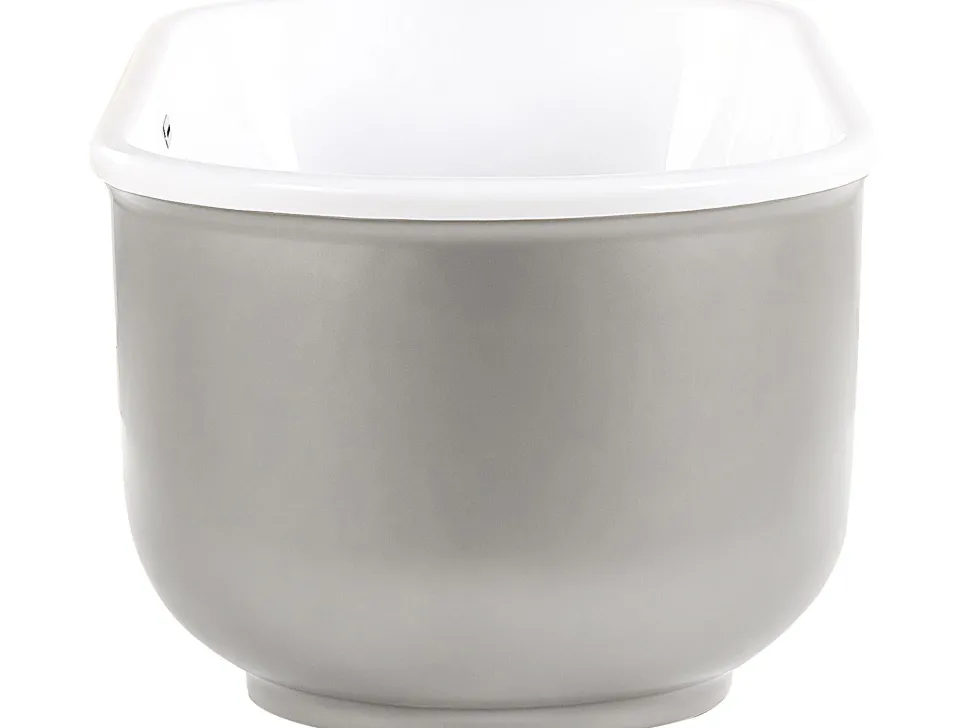 Banheira Autonoma Em Acrilico Prateado 170 X 80 Cm Pinel