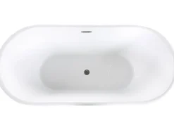 Banheira Autonoma Em Acrilico Prateado 170 X 80 Cm Pinel