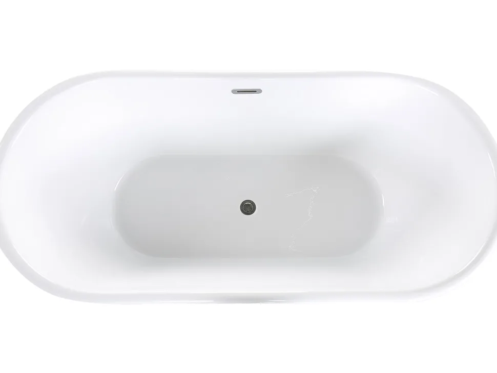 Banheira Autonoma Em Acrilico Prateado 170 X 80 Cm Pinel