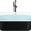 Banheira Autonoma Em Acrilico Preto 170 X 80 Cm Pinel
