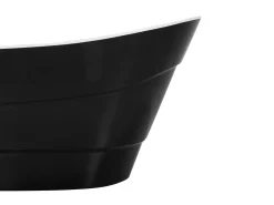 Banheira Autonoma Em Acrilico Preto 170 X 73 Cm Buenavista