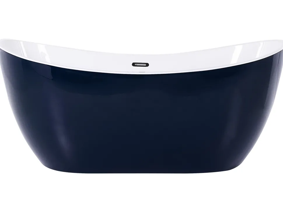 Banheira Autonoma Em Acrilico Azul Marinho 170 X 77 Cm Antigua