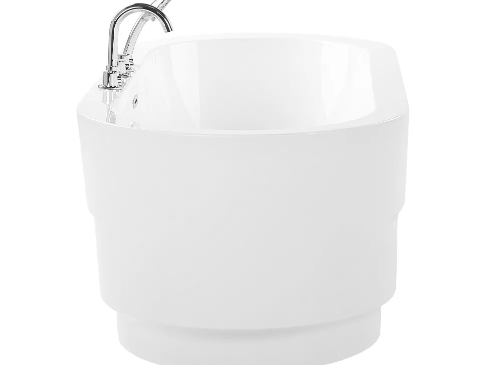 Banheira Autonoma Em Acrilico Branco Com Chuveiro 170 X 80 Cm Empresa