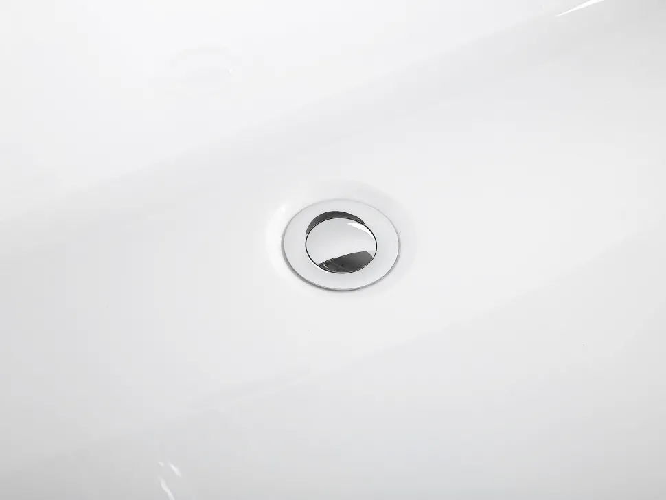 Banheira Autonoma Em Acrilico Branco 170 X 80 Cm Ovalle
