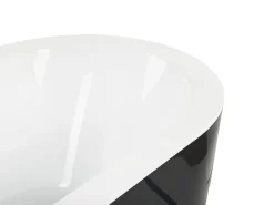 Banheira Autonoma Em Acrilico Preto Com Chuveiro 170 X 80 Cm Empresa