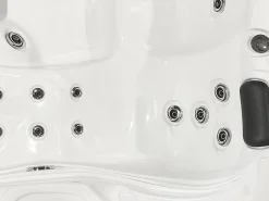 Banheira De Hidromassagem De Exterior Em Acrilico Branco Com Led 200 X 200 Cm Lastarria