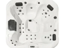 Banheira De Hidromassagem De Exterior Em Acrilico Branco Com Led 200 X 200 Cm Lastarria