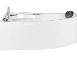 Banheira De Hidromassagem De Canto A Direita Com Led Em Branco Neiva