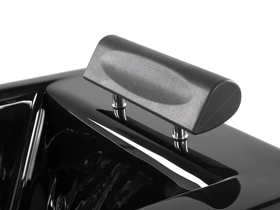 Banheira De Hidromassagem Em Acrilico Preto 172 X 83 Cm Montego