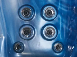 Banheira De Hidromassagem Para Exterior Em Acrilico Azul 180 X 215 Cm Arcelia