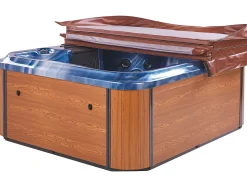 Banheira De Hidromassagem Para Exterior Em Acrilico Azul 180 X 215 Cm Arcelia