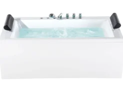 Banheira De Hidromassagem Em Acrilico Branco 172 X 83 Cm Montego