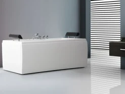 Banheira De Hidromassagem Em Acrilico Branco 172 X 83 Cm Montego