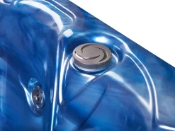 Banheira De Hidromassagem De Exterior Em Acrilico Azul Com Led 200 X 200 Cm Lastarria