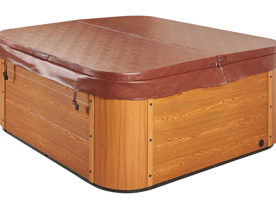 Banheira De Hidromassagem De Exterior Em Acrilico Azul Com Led 200 X 200 Cm Lastarria