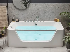 Banheira De Hidromassagem Em Acrilico Branco 170 X 85 Cm Barranca