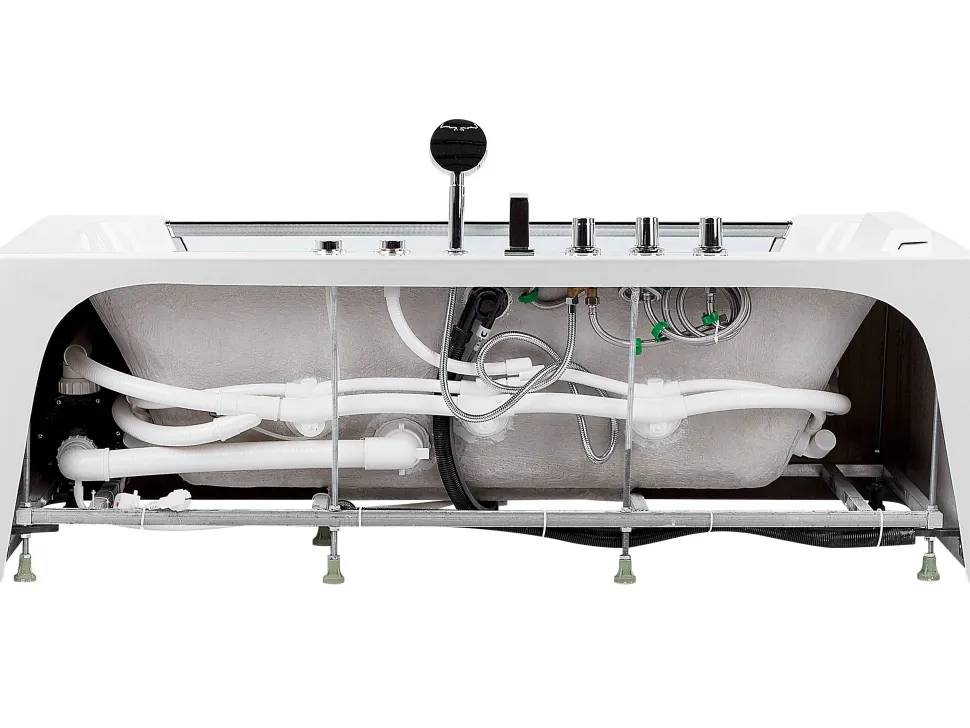 Banheira De Hidromassagem Em Acrilico Branco 170 X 85 Cm Barranca