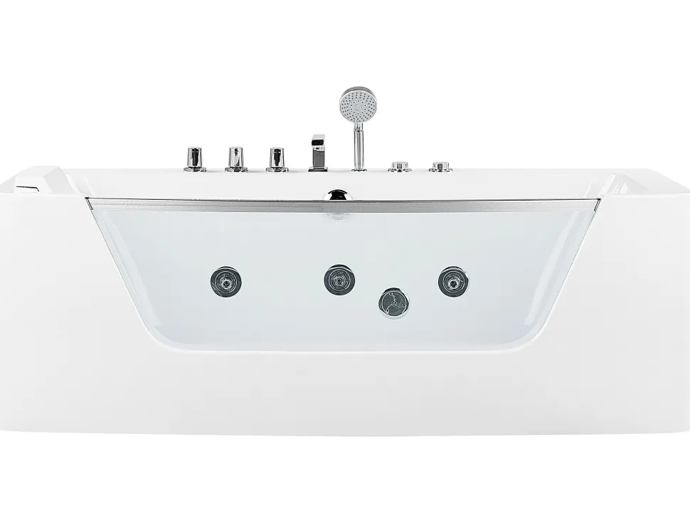 Banheira De Hidromassagem Em Acrilico Branco 170 X 85 Cm Barranca