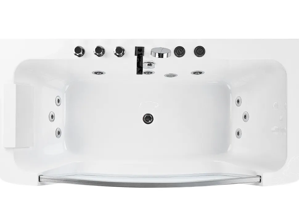 Banheira De Hidromassagem Em Acrilico Branco 170 X 85 Cm Barranca