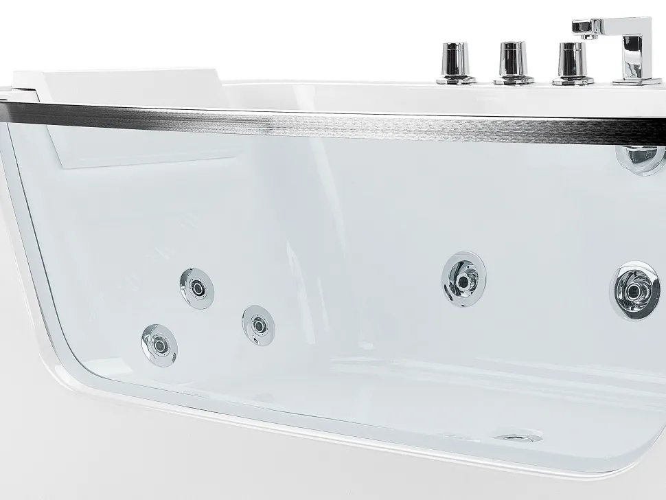 Banheira De Hidromassagem Em Acrilico Branco 170 X 85 Cm Barranca
