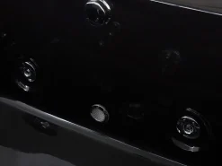Banheira De Hidromassagem Versao A Direita Em Acrilico Preto 183 X 90 Cm Varadero