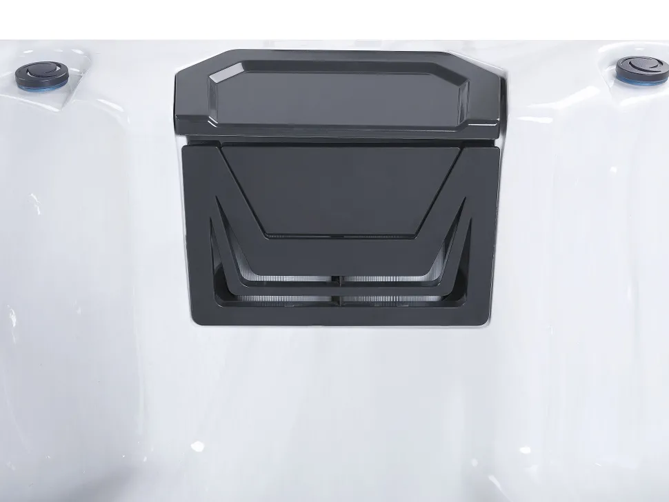 Banheira De Hidromassagem Para Exterior Em Acrilico Branco 180 X 215 Cm Arcelia