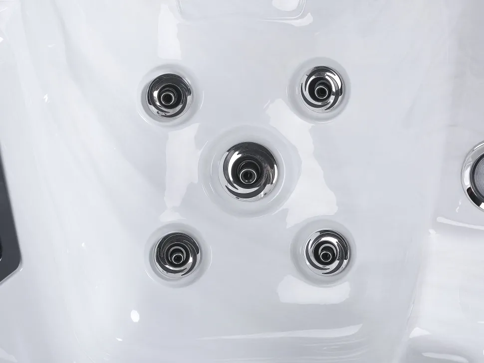 Banheira De Hidromassagem Para Exterior Em Acrilico Branco 180 X 215 Cm Arcelia